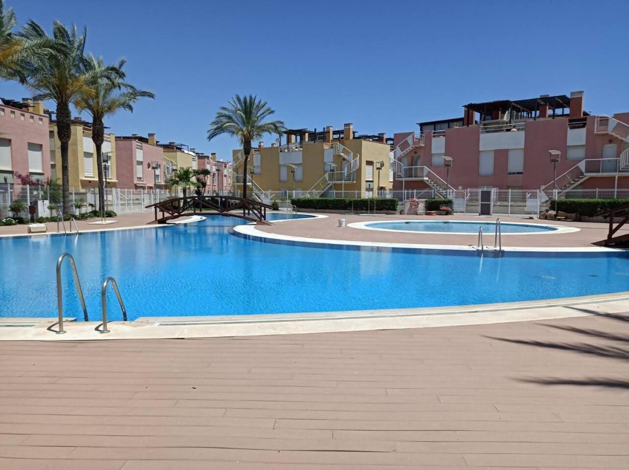 Vera Playa Apto 4 Personas Piscina Parking Wifi Playas de Vera Buitenkant foto